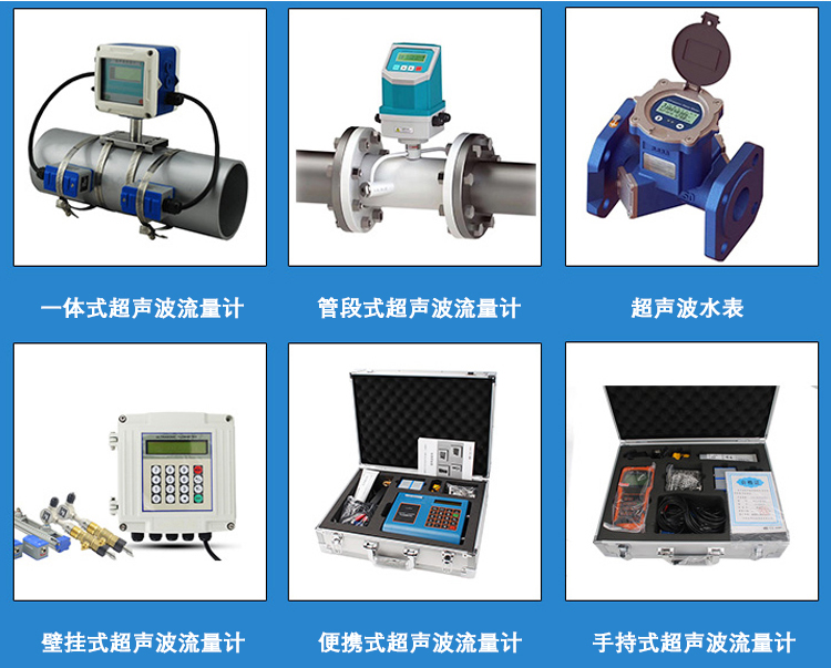 手持式超聲波流量計分類圖